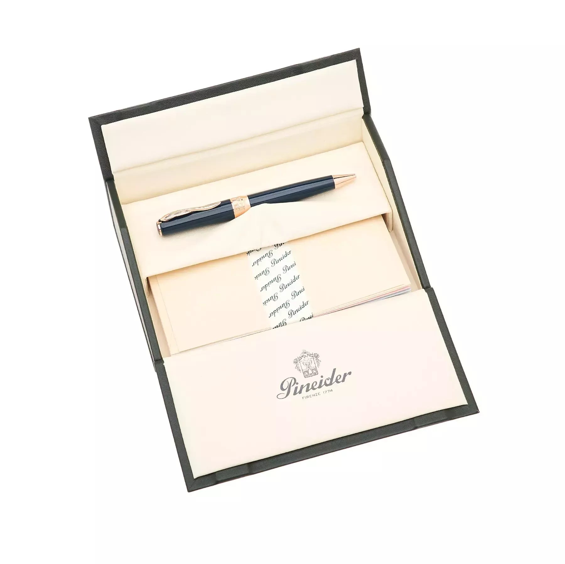 Classic Rose Gold Ballpoint Pen by Pineider - Additional View