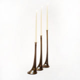 Elm Luxury Candle Stick – Antique Bronze by Posh - Main View