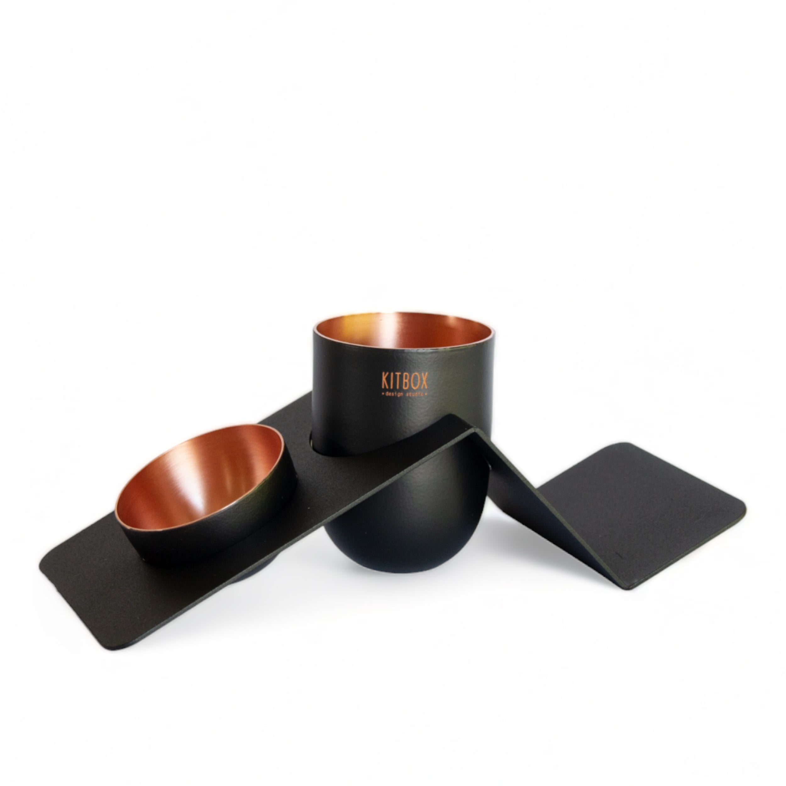 blank desk organizer black & copper blnk06 - LAZADO