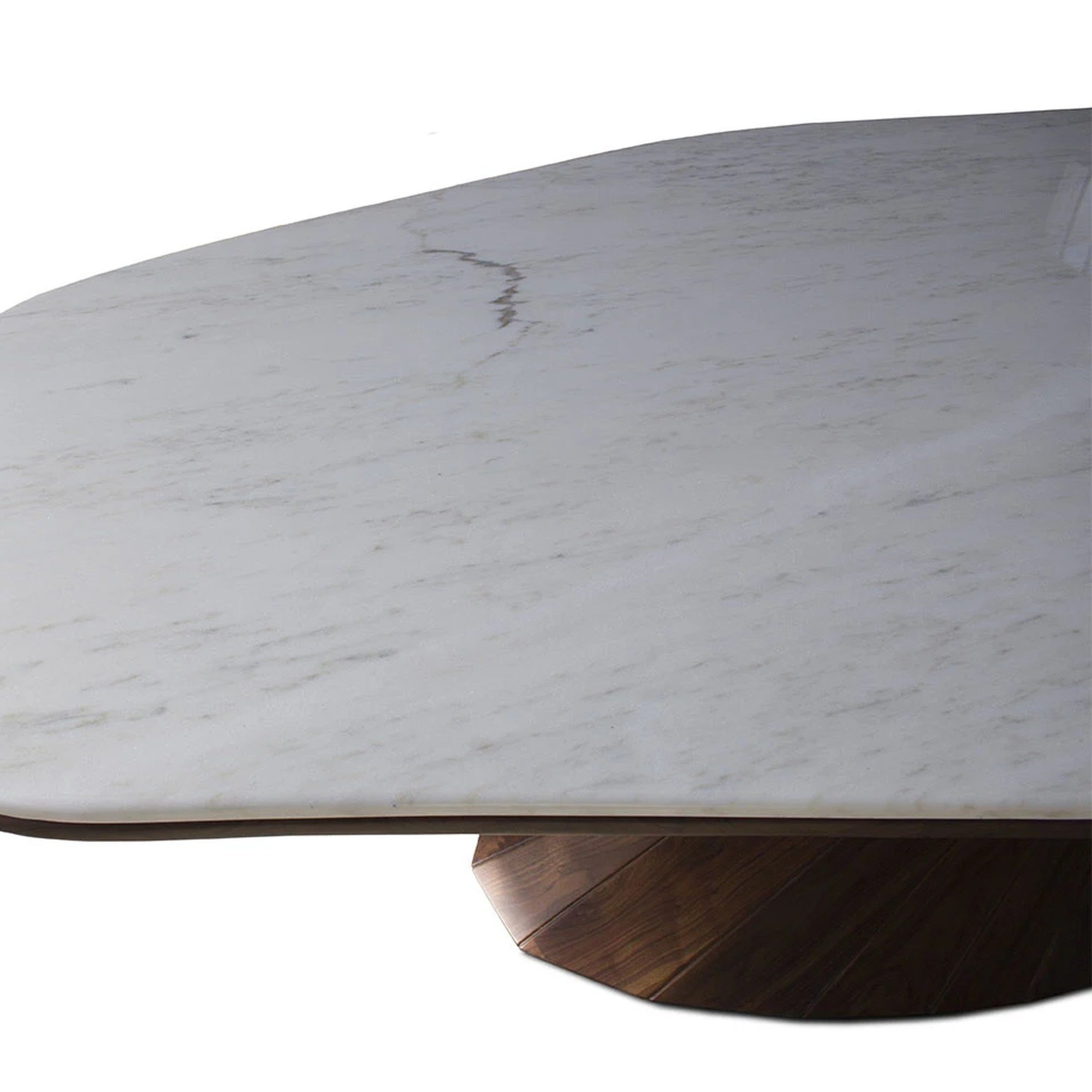 Bonsai Marble Dining Table in Walnut, 300 cm — Alma De Luce
