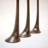 Elm Luxury Candle Stick – Antique Bronze by Posh - Close-up