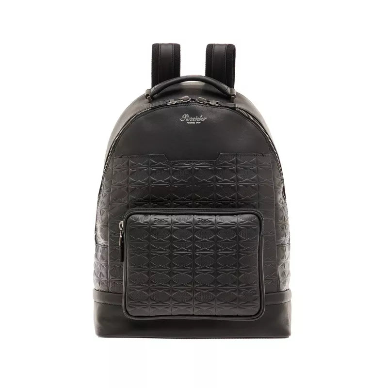 Metro Double Zip Backpack — Smooth Italian Calfskin