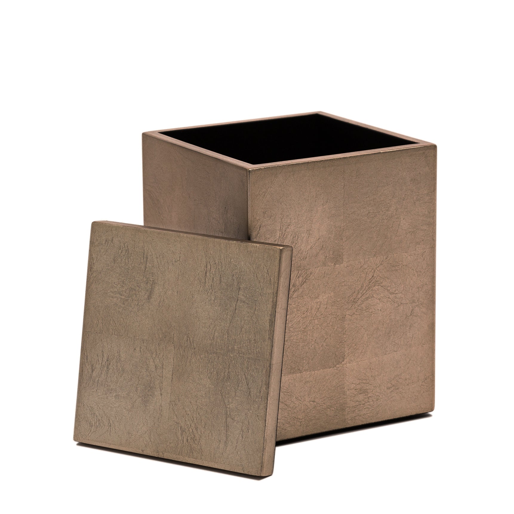 Kensington Luxury Cotton Wool Box – Taupe Silver Leaf