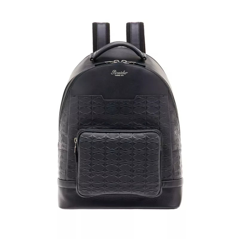 Metro Double Zip Backpack — Smooth Italian Calfskin