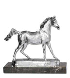 Silver Arabian Horse by Anglada Esculturas - Alternate Angle