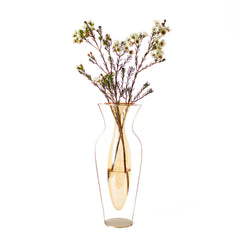 droplet tall vase honey drp02 - LAZADO