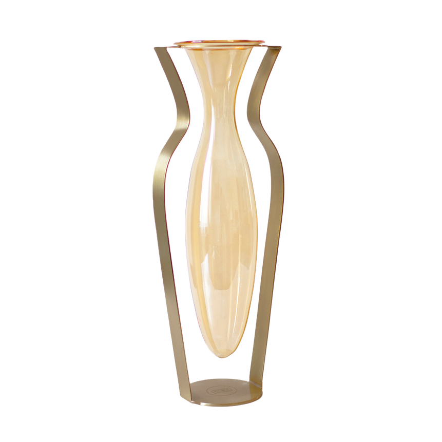 droplet tall vase honey drp02 - LAZADO