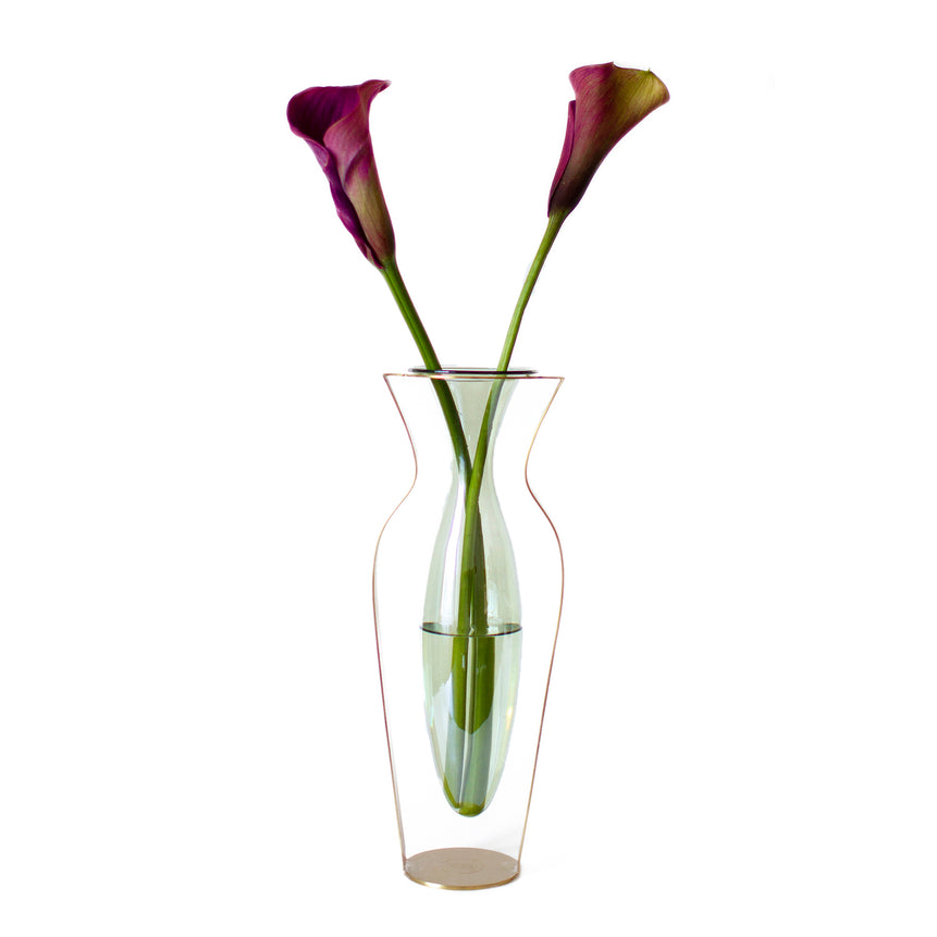 droplet tall vase ment green drp01 - LAZADO
