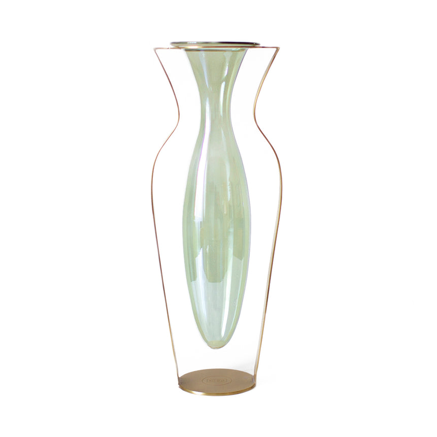 droplet tall vase ment green drp01 - LAZADO