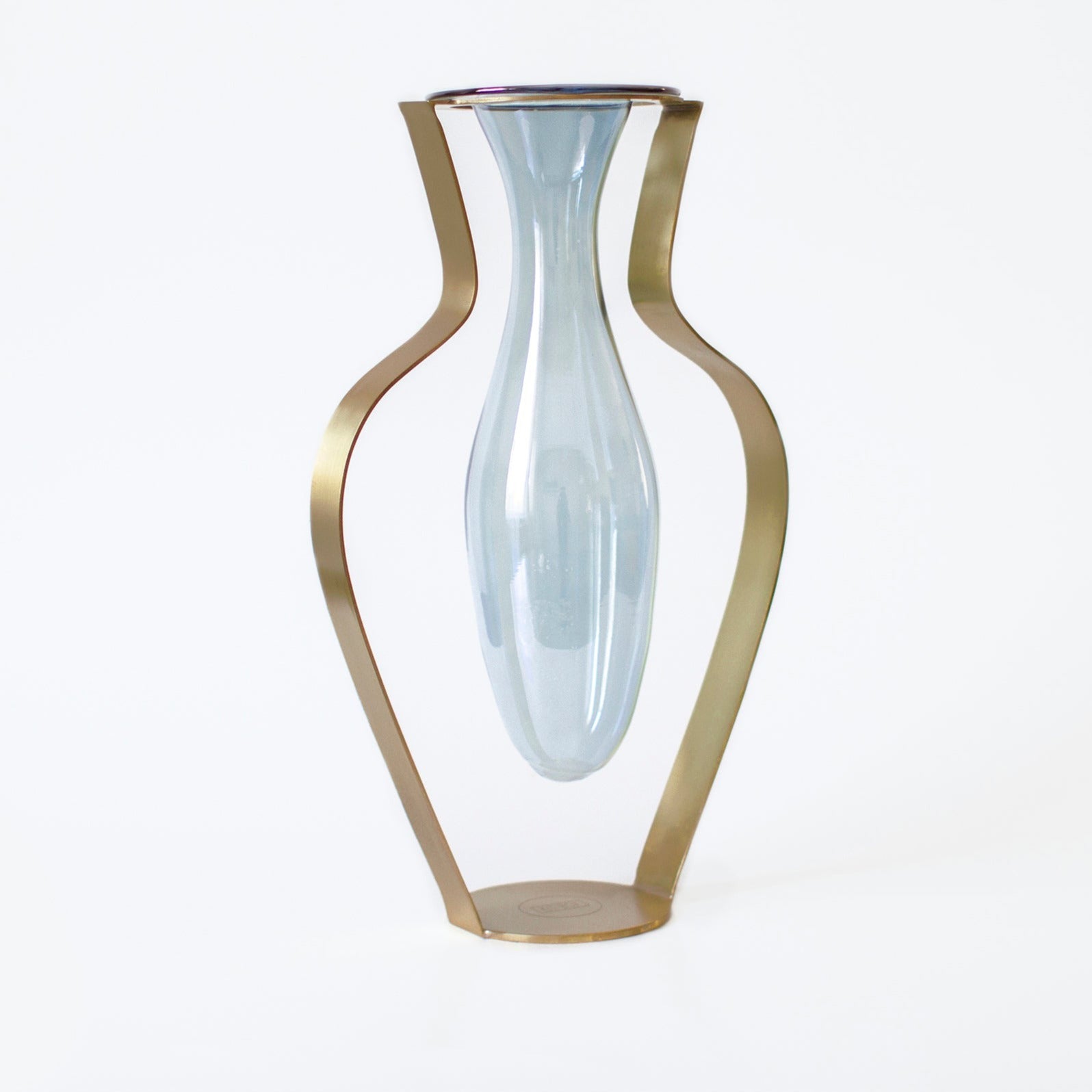 droplet wide vase aqua drp04 - LAZADO