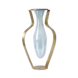 droplet wide vase aqua drp04 by kitbox - Detail View