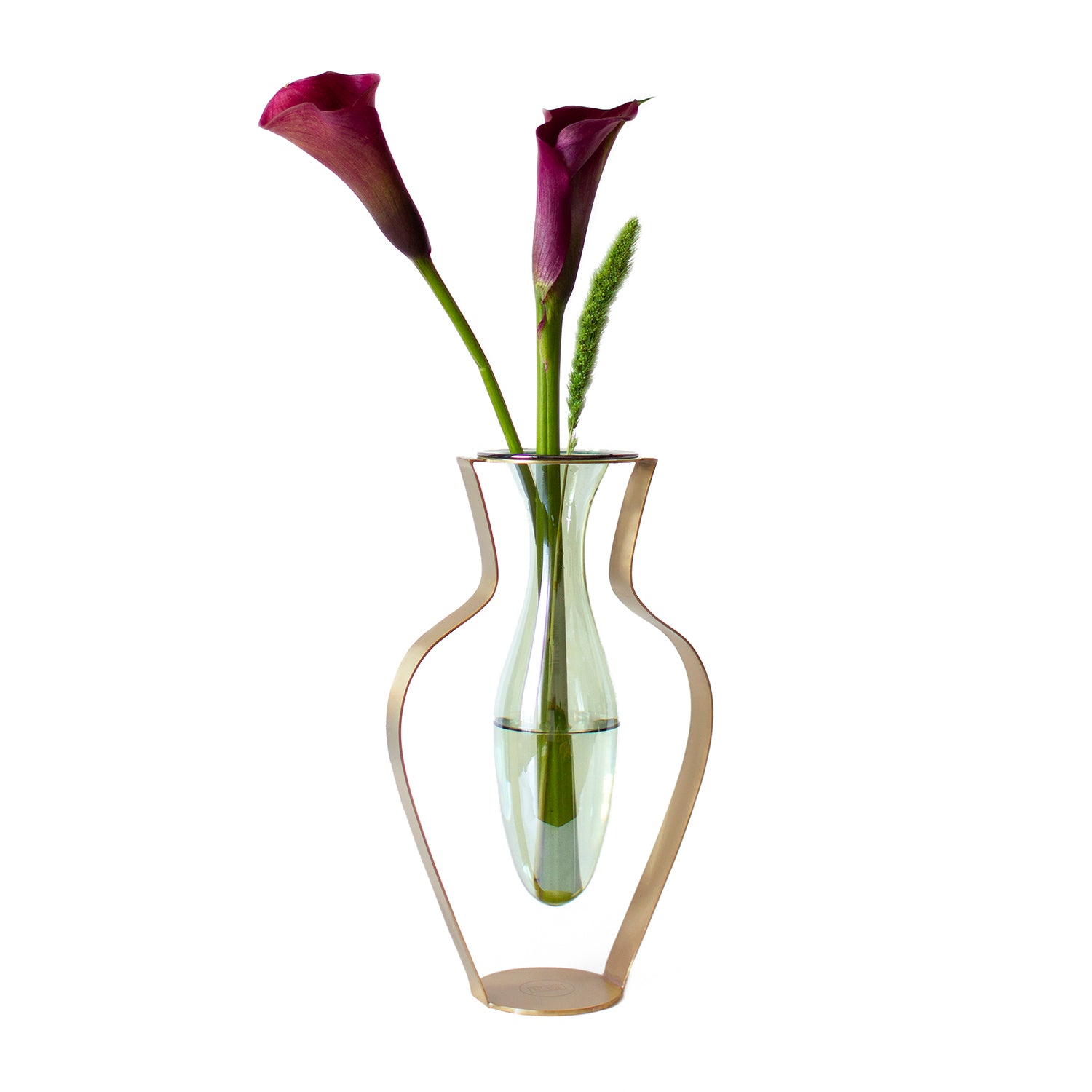 droplet wide vase ment green drp03 - LAZADO