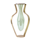 droplet wide vase ment green drp03 by kitbox - Detail View