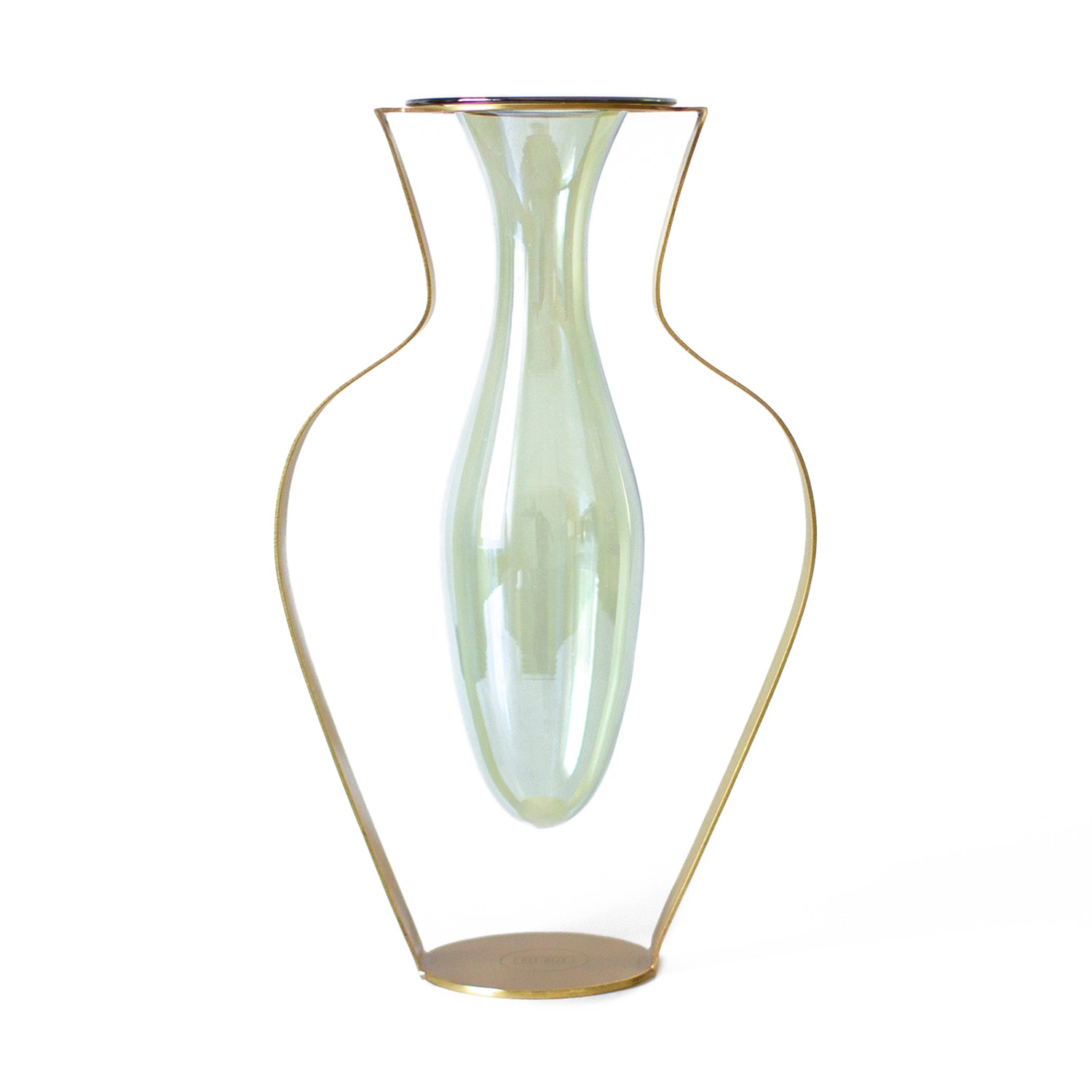 droplet wide vase ment green drp03 - LAZADO