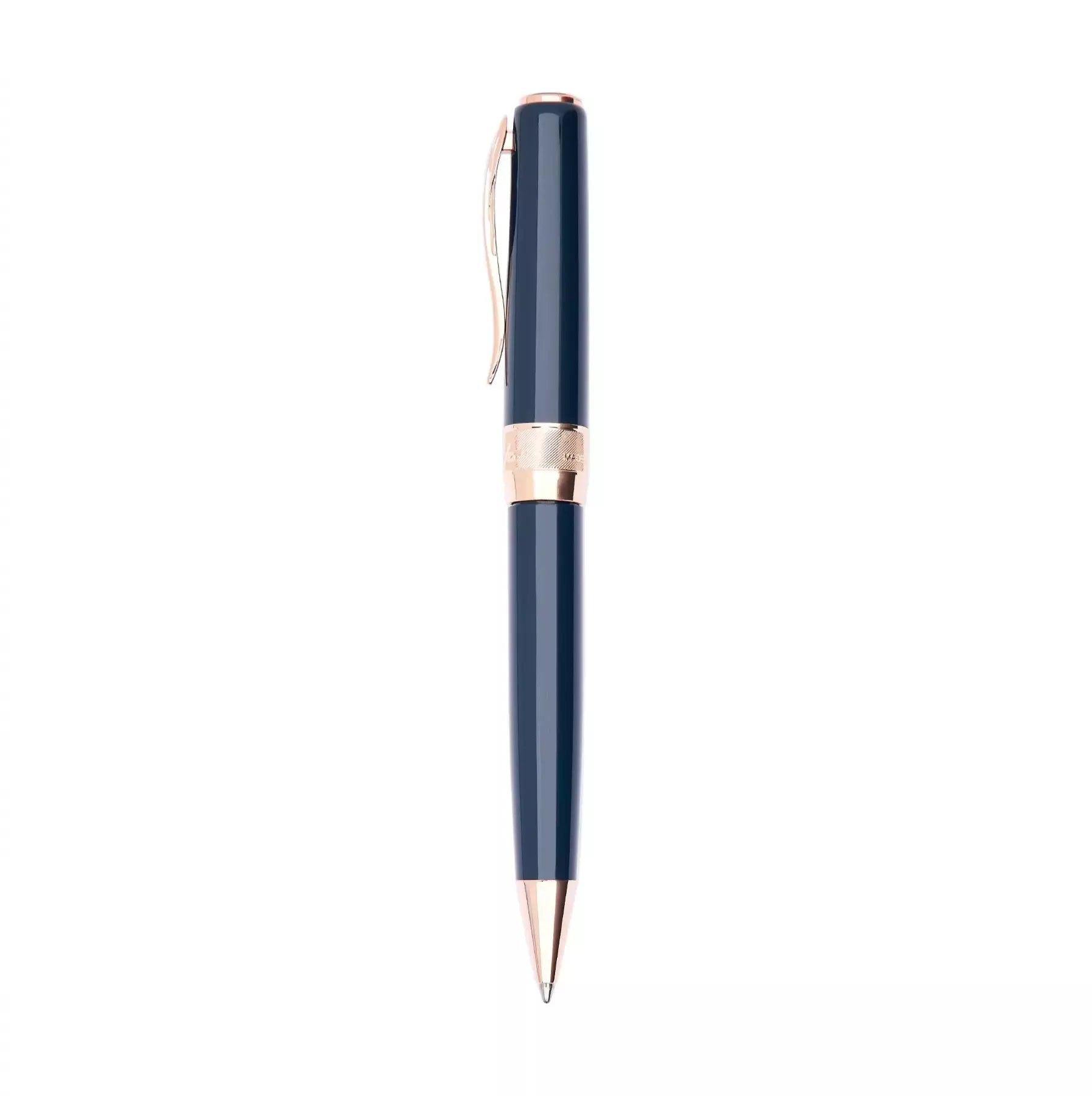 Classic Rose Gold Ballpoint Pen by Pineider - Set View