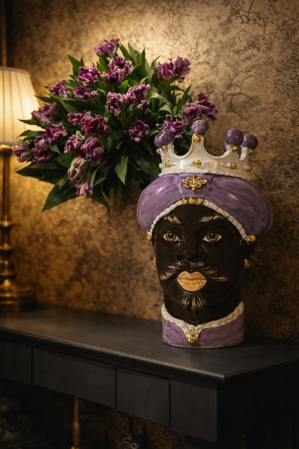 مزهرية مورو مان متوسطة الحجم جديدة