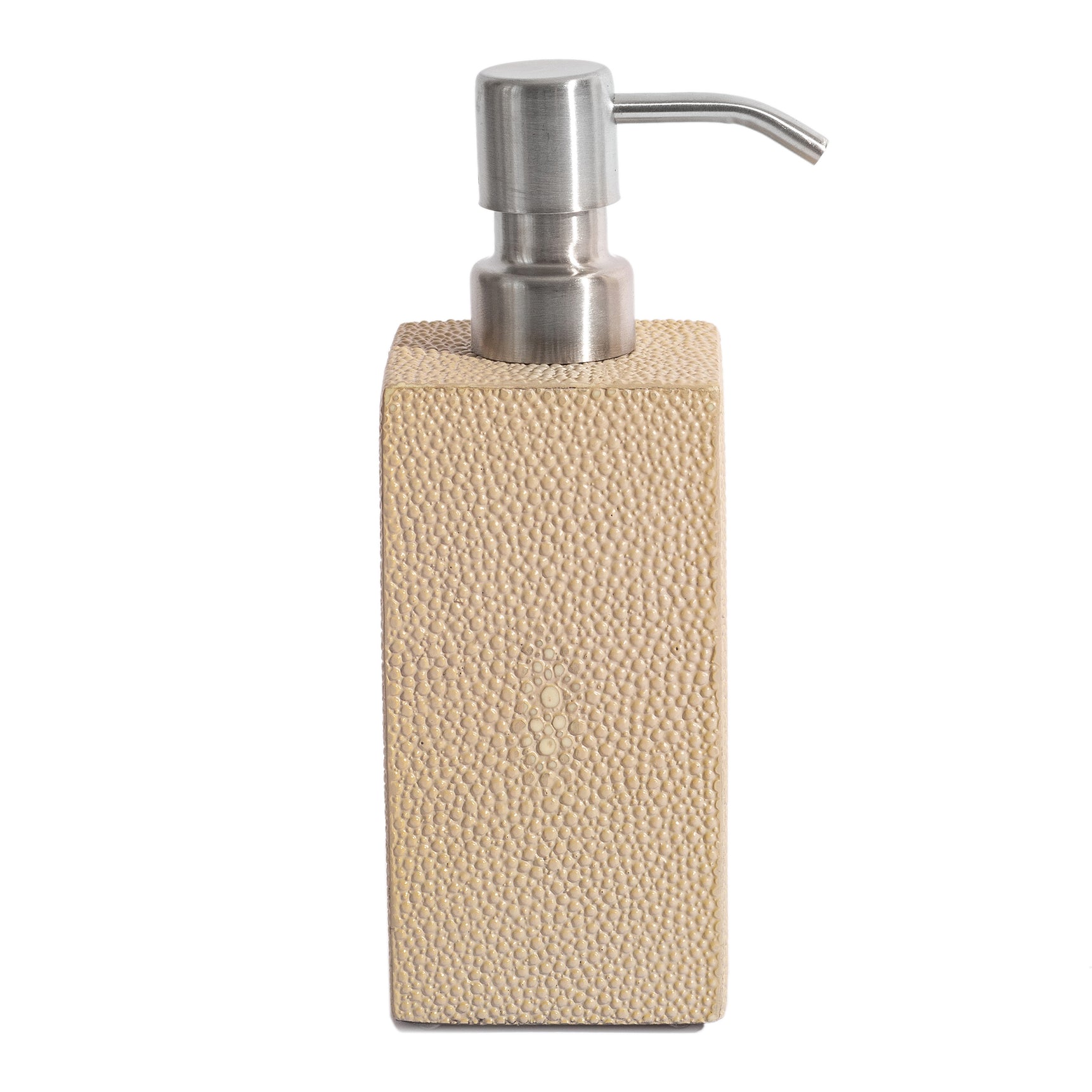 Chelsea Luxury Soap Dispenser – Natural Shagreen