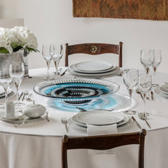 CASE WITH DOUBLE CENTREPIECE