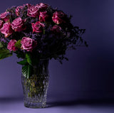 Crystal Garden - Vase Dahlia by Vista Alegre - Close-up