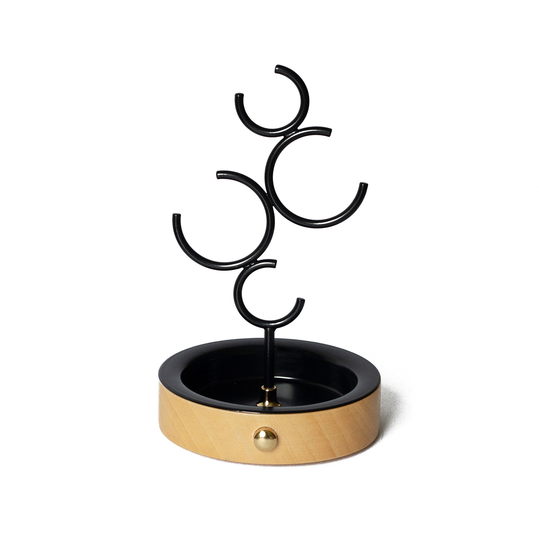 hoop jewelry holder black hoop02 - LAZADO