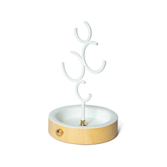 hoop jewelry holder white hoop04 - LAZADO