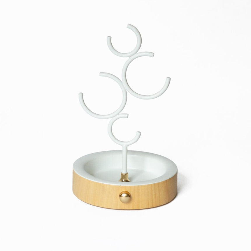 hoop jewelry holder white hoop04 - LAZADO