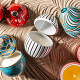 WHITE EGG WITH BLACK STRIPE