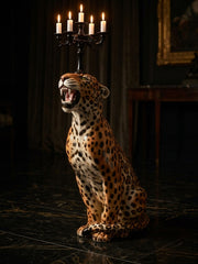 Candleholder – Luxury . Leopard R by Abhika - Main View