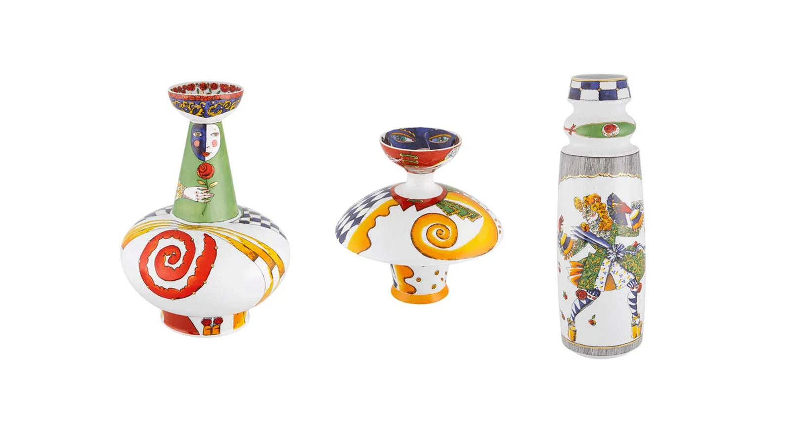 Mariinsky - Vase Joker by Vista Alegre - Additional View