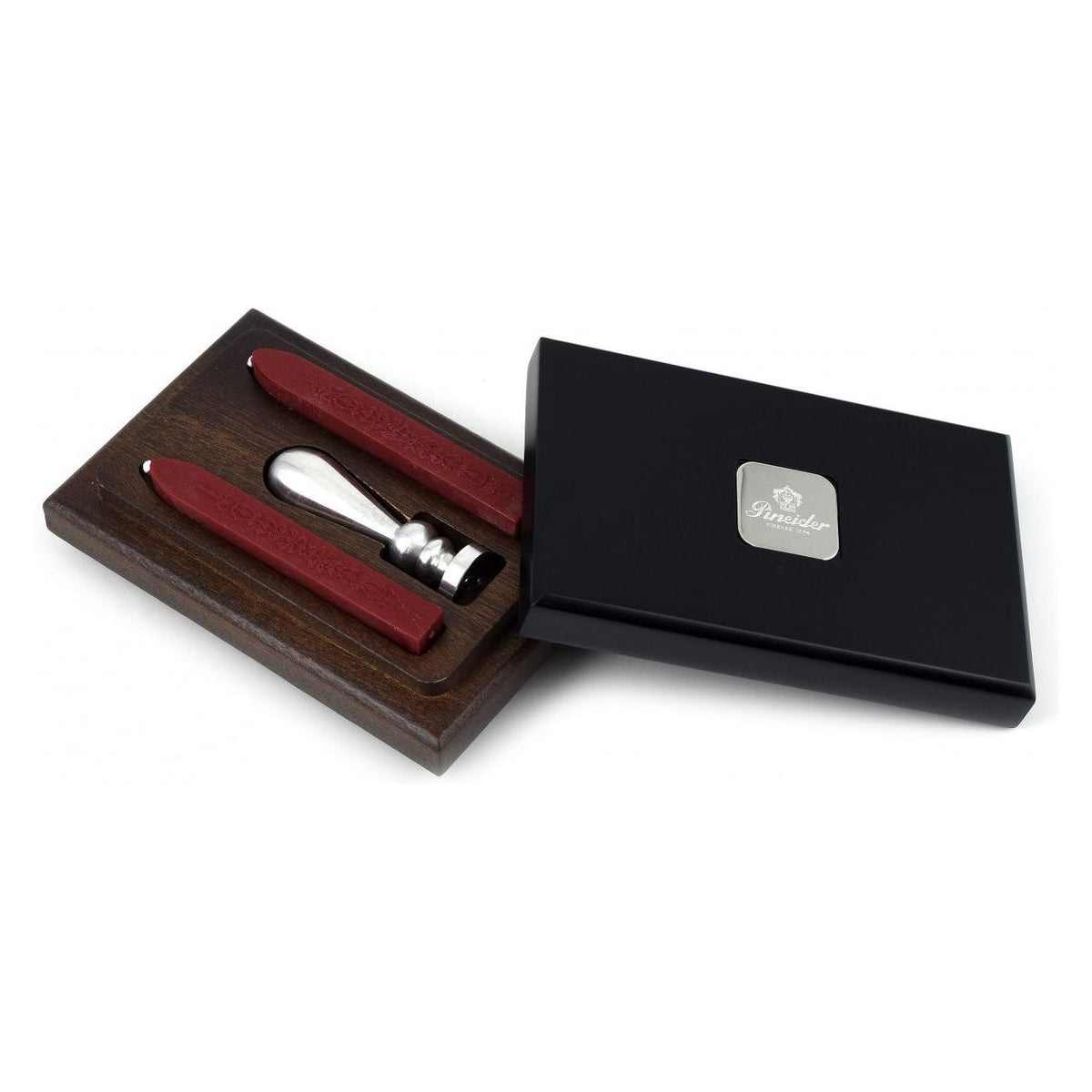 Personalised Wax Seal Stamp — with Two Wax Sticks &amp; Wood Case