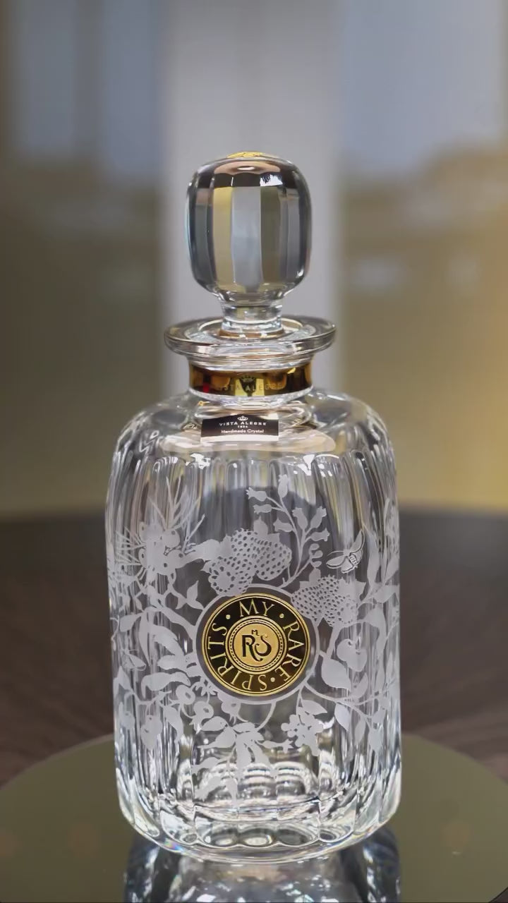 Palazzo Gold – Premium Crystal Decanter with Golden Accents