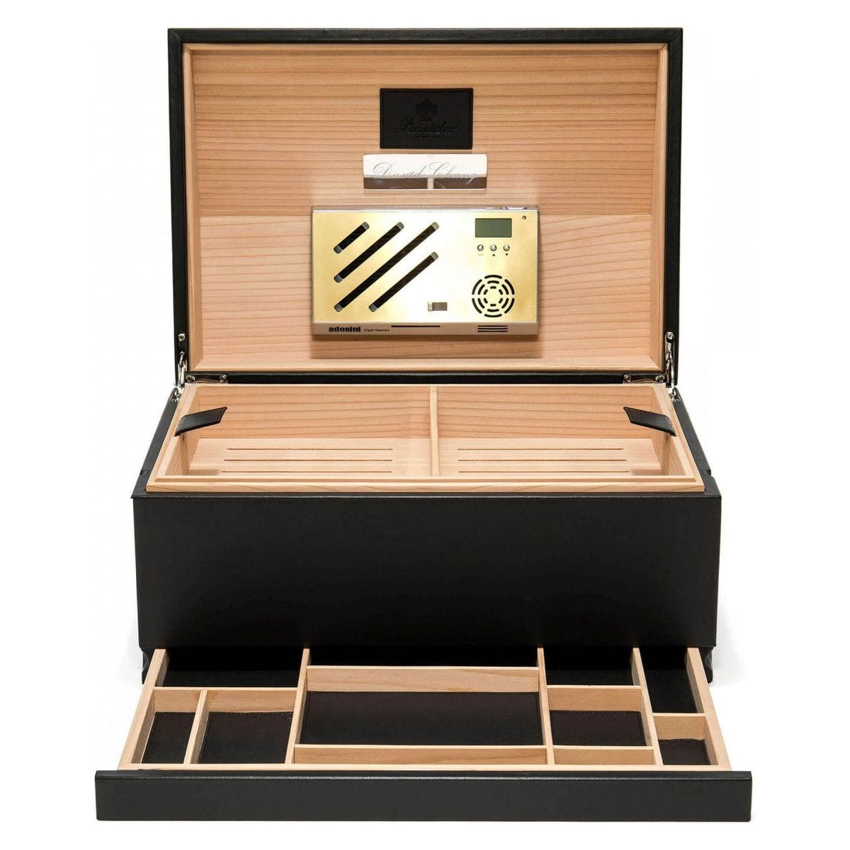 Travel Cigar Box — Italian Calfskin, Large
