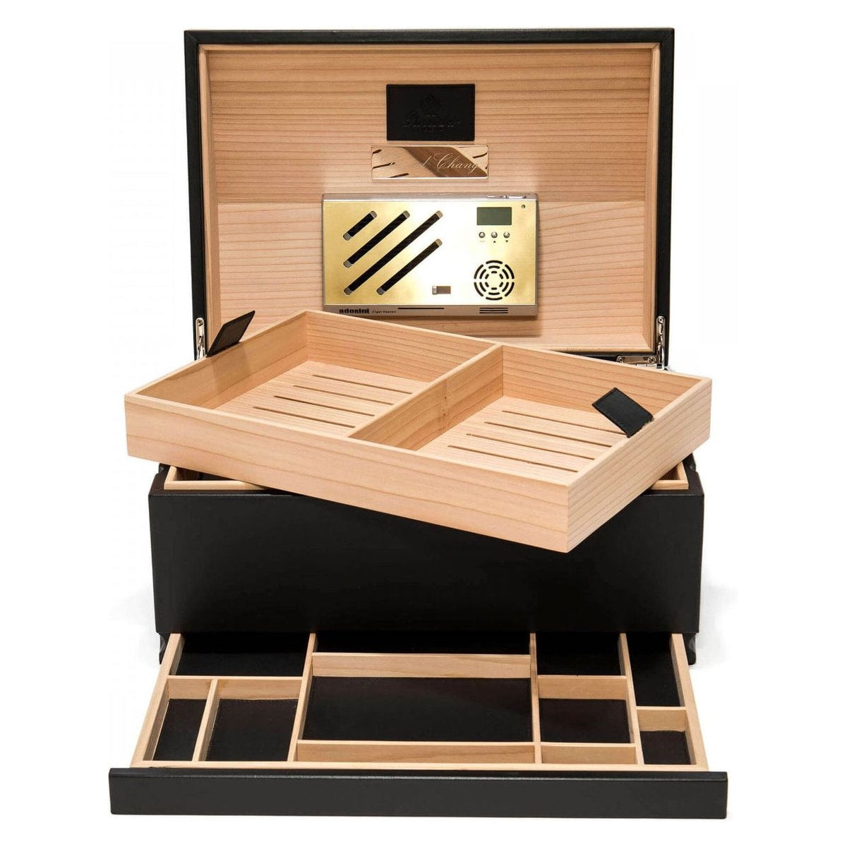 Travel Cigar Box — Italian Calfskin, Large