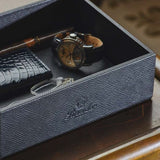 Storage Box Franzi Leather Medium by Pineider - Main View
