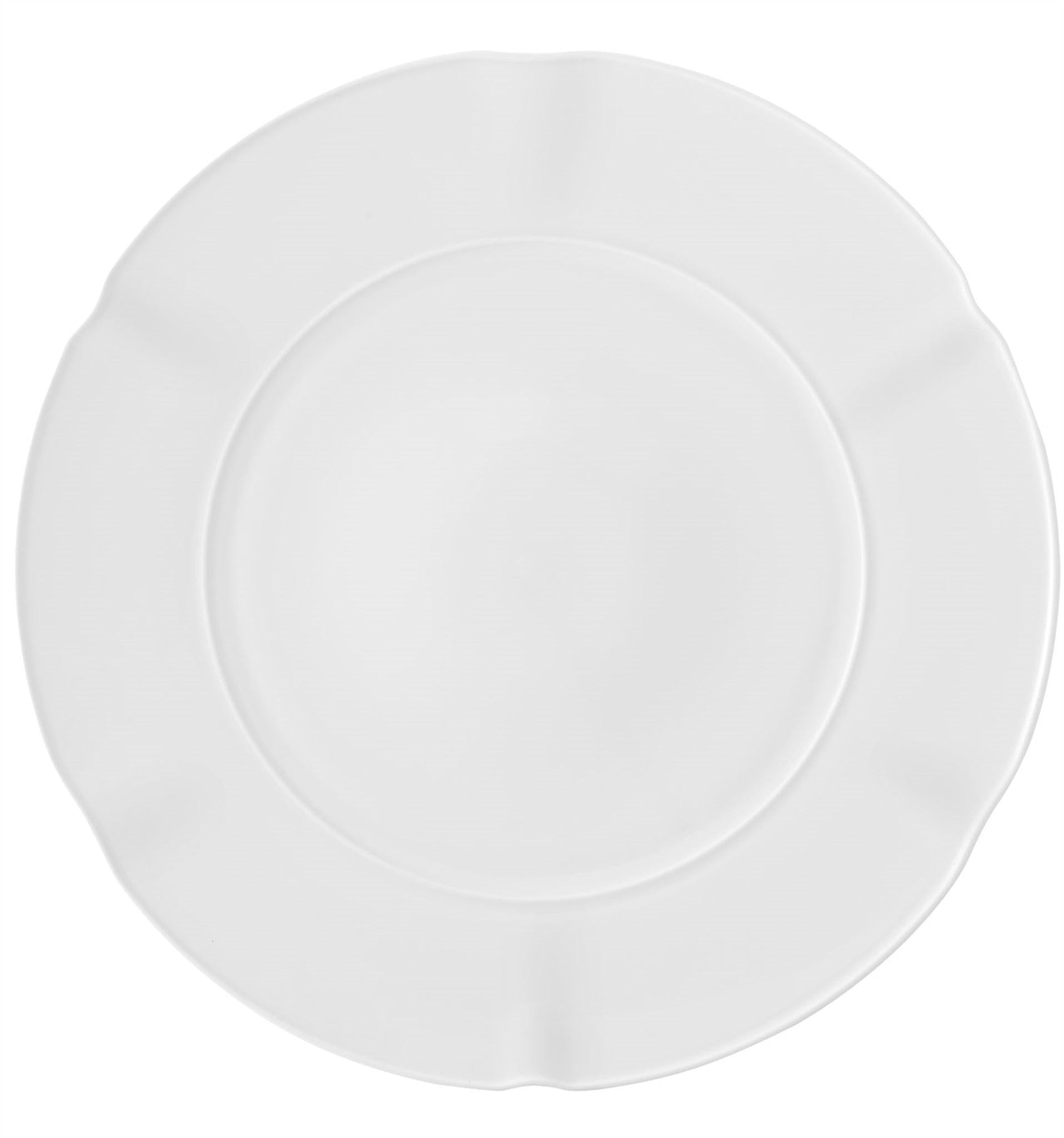 Crown White - Dinner Plate (4 plates) - LAZADO