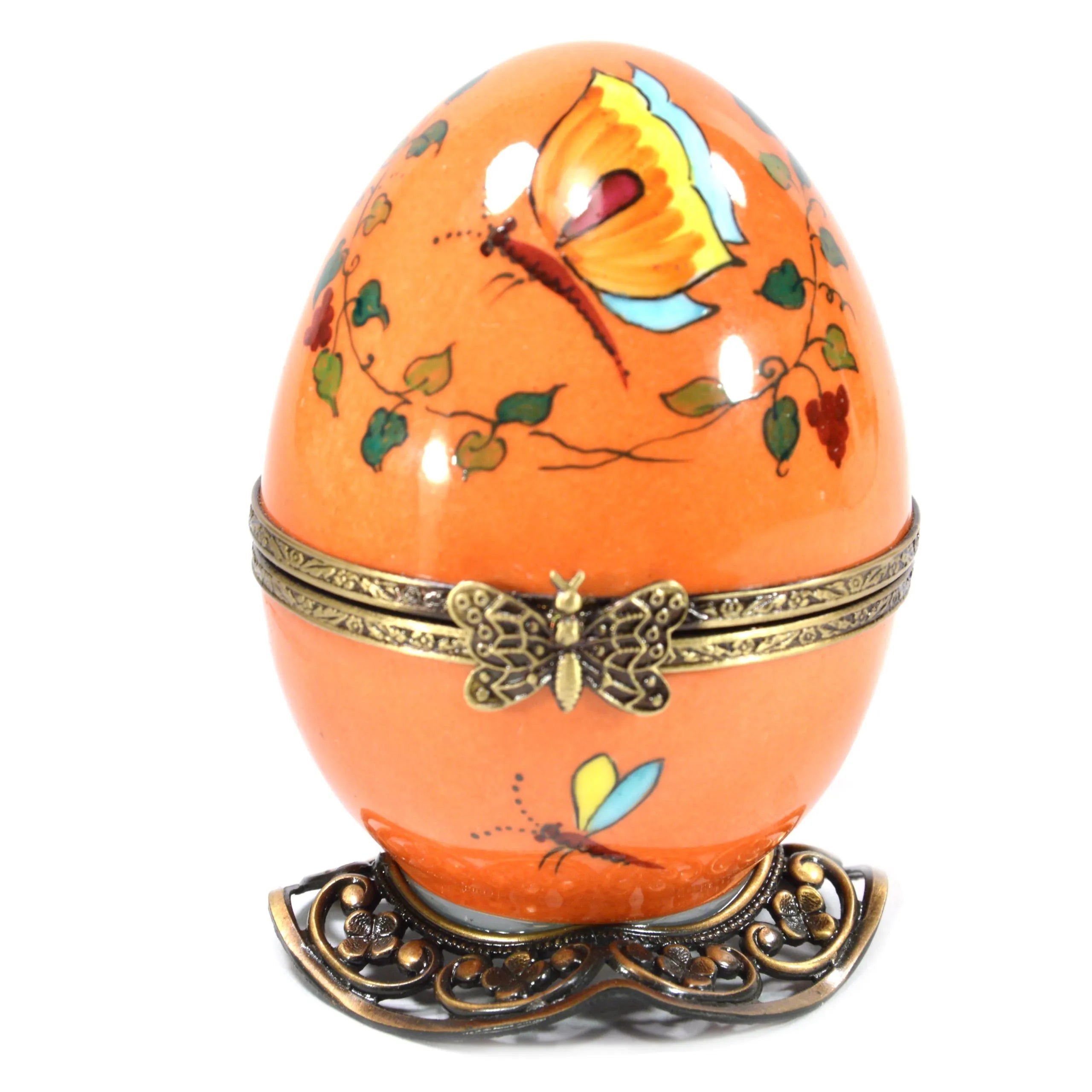 Orange musical egg by Fanex France - Alternate Angle