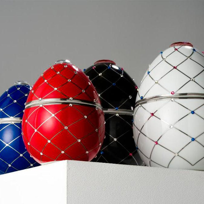 PREMIUM BLACK EGG WITH SILVER STRIPE - LAZADO