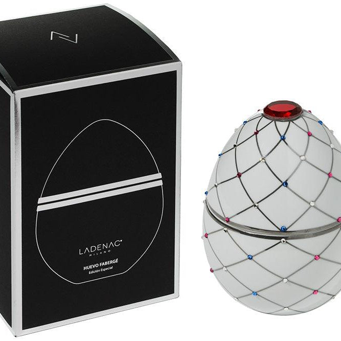 PREMIUM WHITE EGG WITH SILVER STRIPE - LAZADO