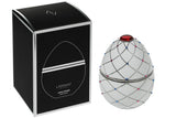 PREMIUM WHITE EGG WITH SILVER STRIPE by Ladenac - Main View