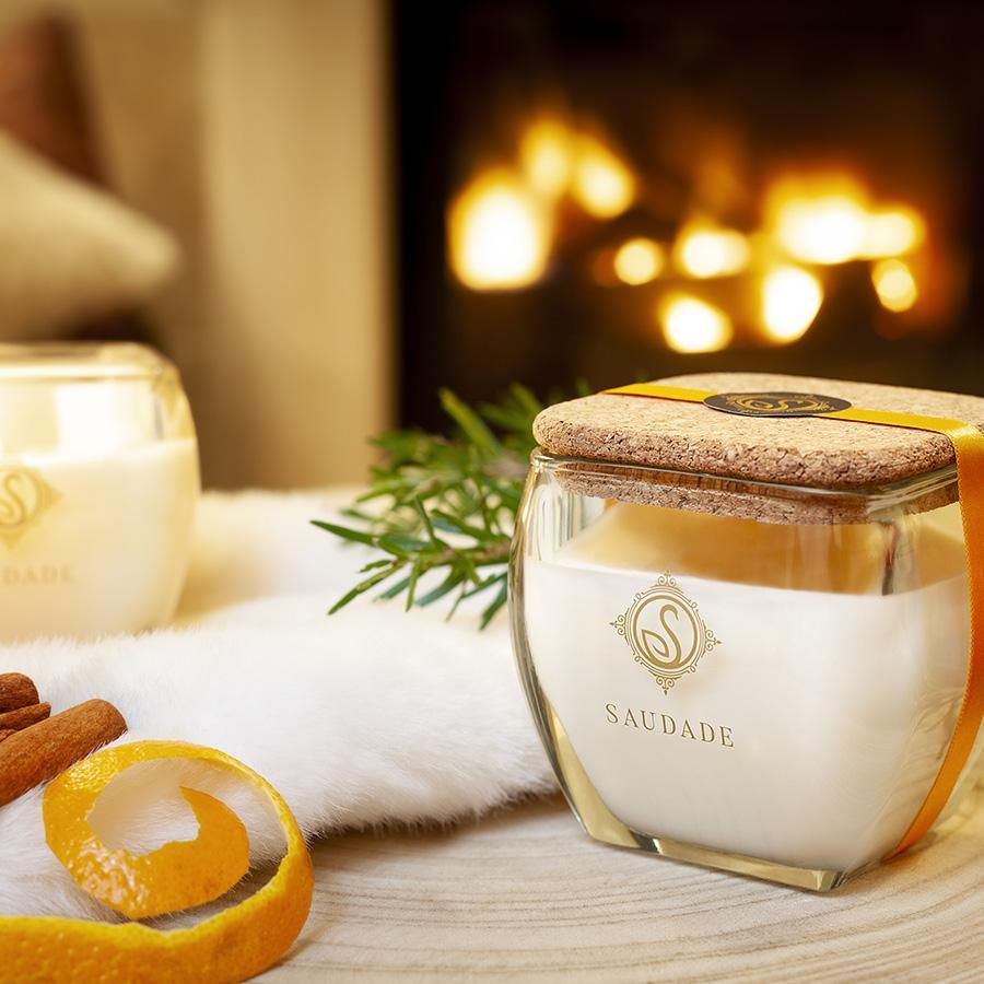 SCENTED CANDLES-ORANGE AND CINNAMON - LAZADO