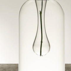 Shaped glass SMALL flower vase Tears - LAZADO