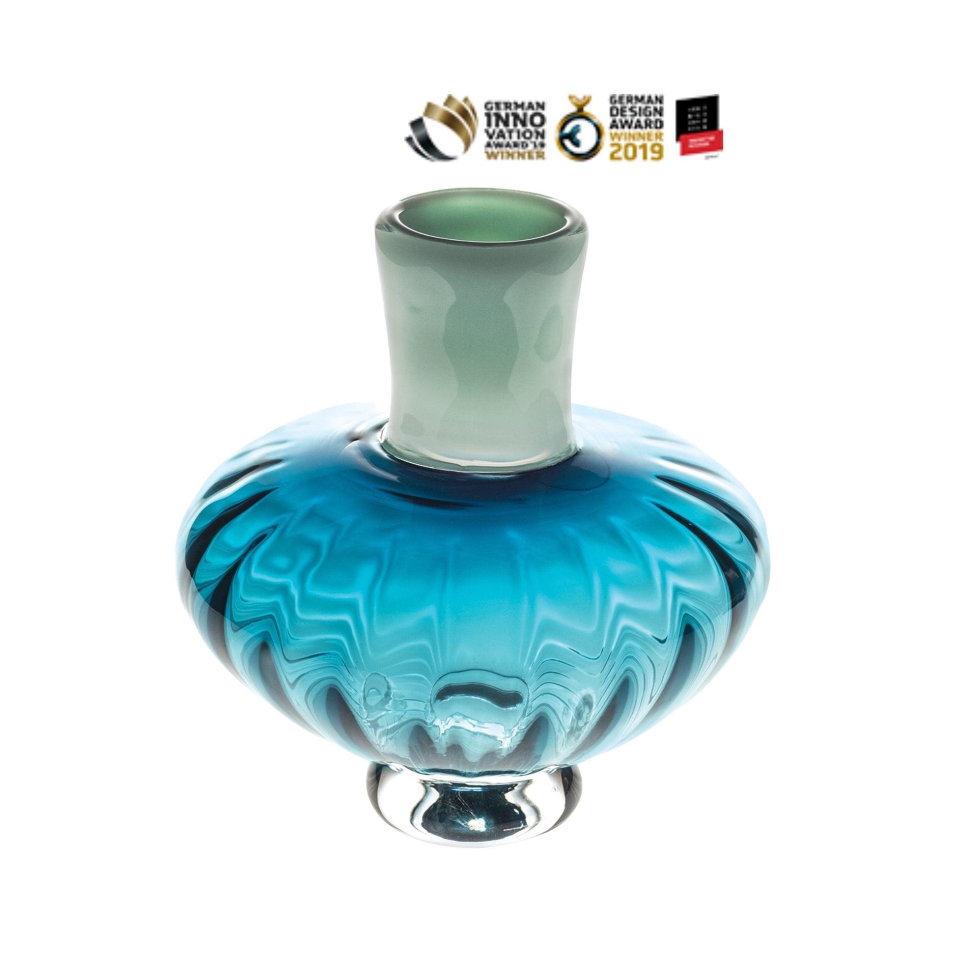 Small Vase Caneleto Blue - LAZADO