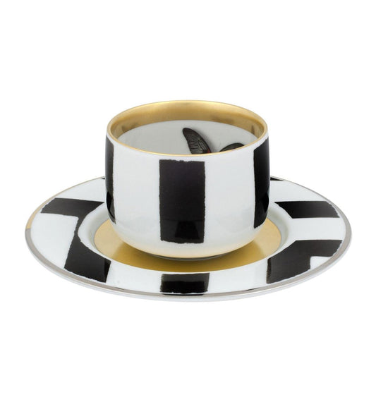 Sol y Sombra - Coffee cup with Saucer Butterfly - LAZADO