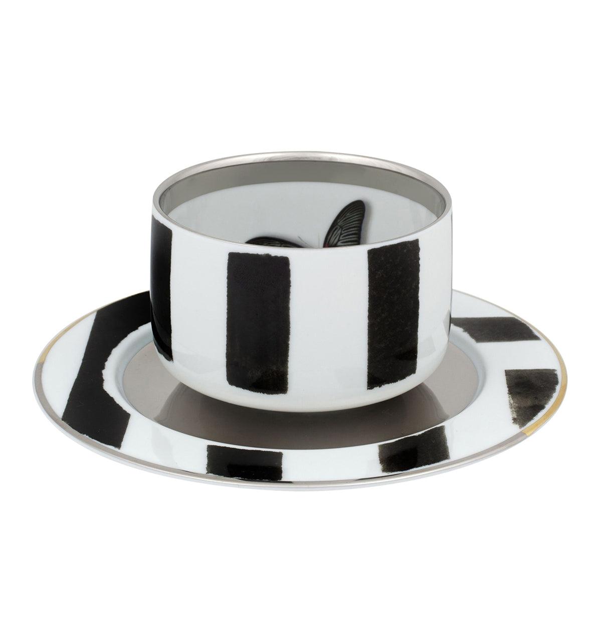 Sol y Sombra - Tea Cup with Saucer Butterfly - LAZADO