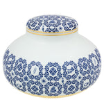 Transatlantica - Low Pot with Lid by Vista Alegre - Detail View