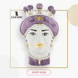 VASE MORO LADY MEDIUM NEW by Abhika - Detail View