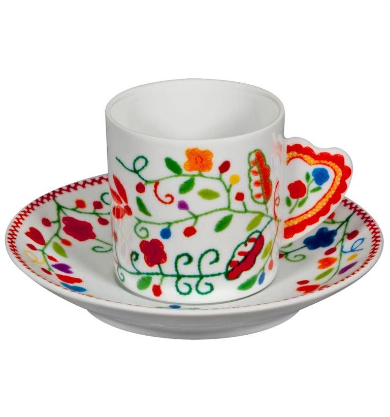 Vila Verde - Coffee Cup & Saucer - LAZADO