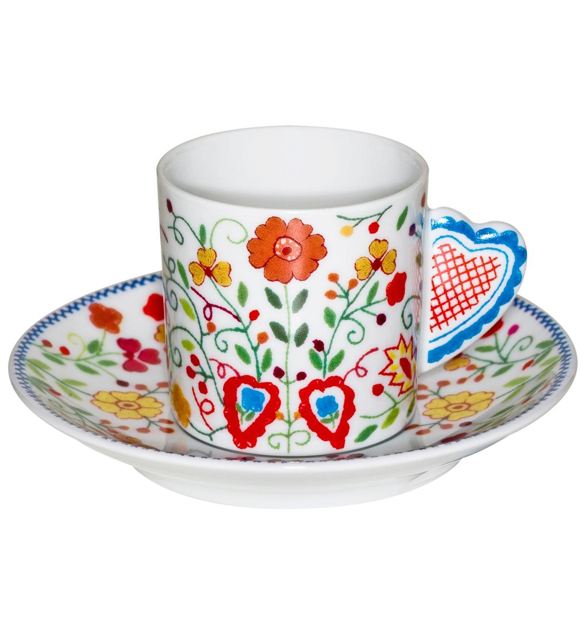 Vila Verde - Coffee Cup & Saucer - LAZADO