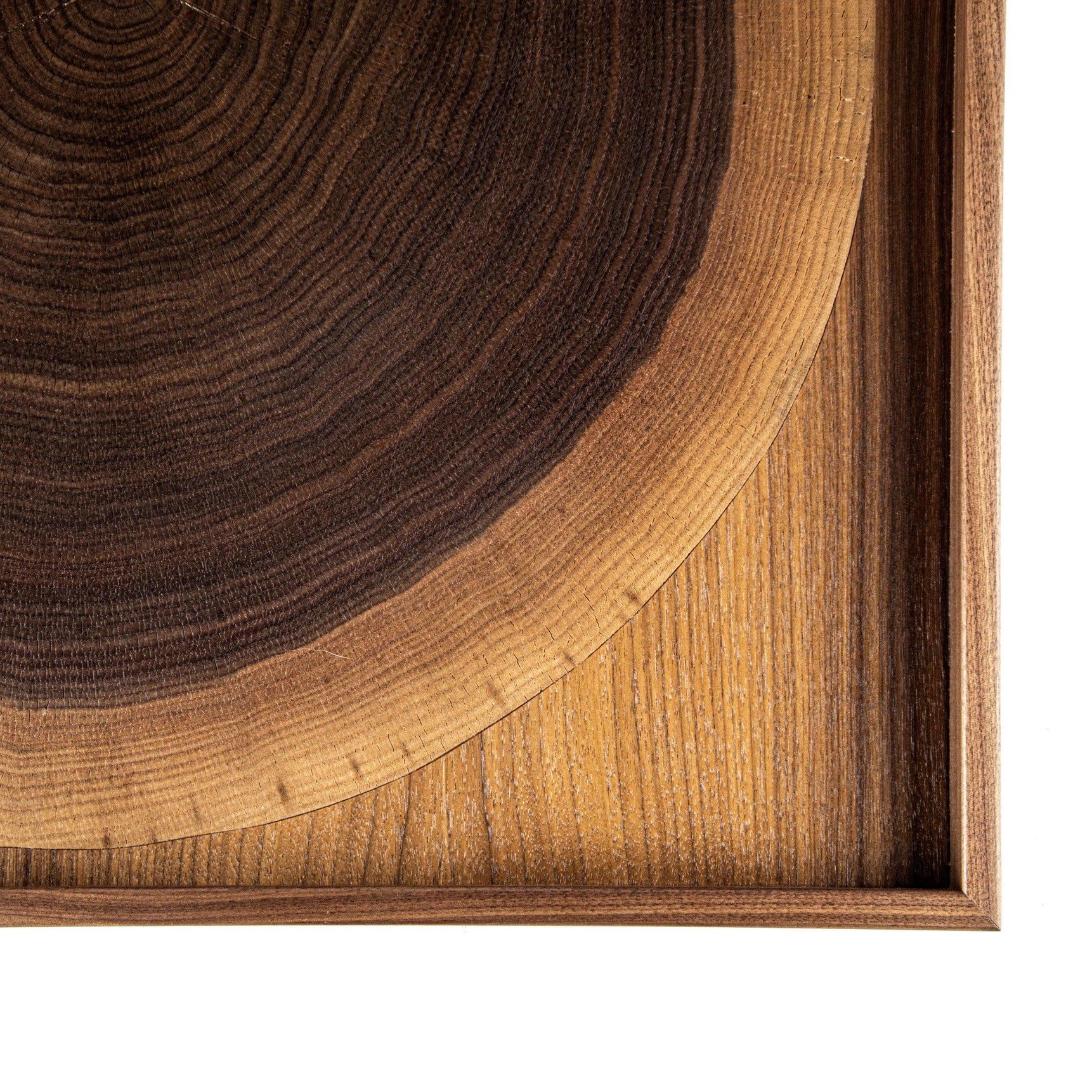 WOODEN TRAY with natural Walnut trunk - LAZADO