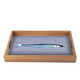 WOODEN TRAY with printed design - FISH by Manopoulos - Close-up